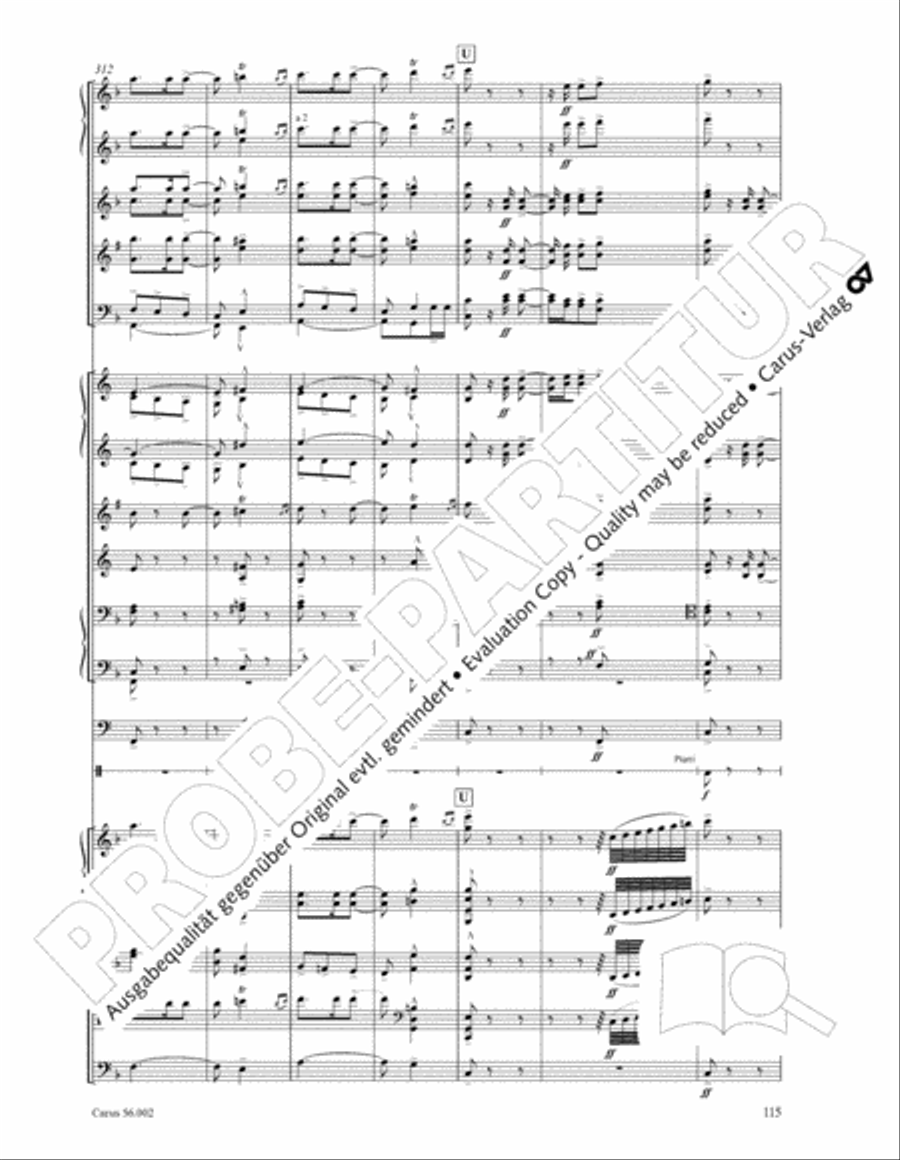 Edizione Nazionale delle Opere di Giacomo Puccini. II. Instrumental music; 1. Works for orchestra (vol. II/1) Score scores gallery preview page 162