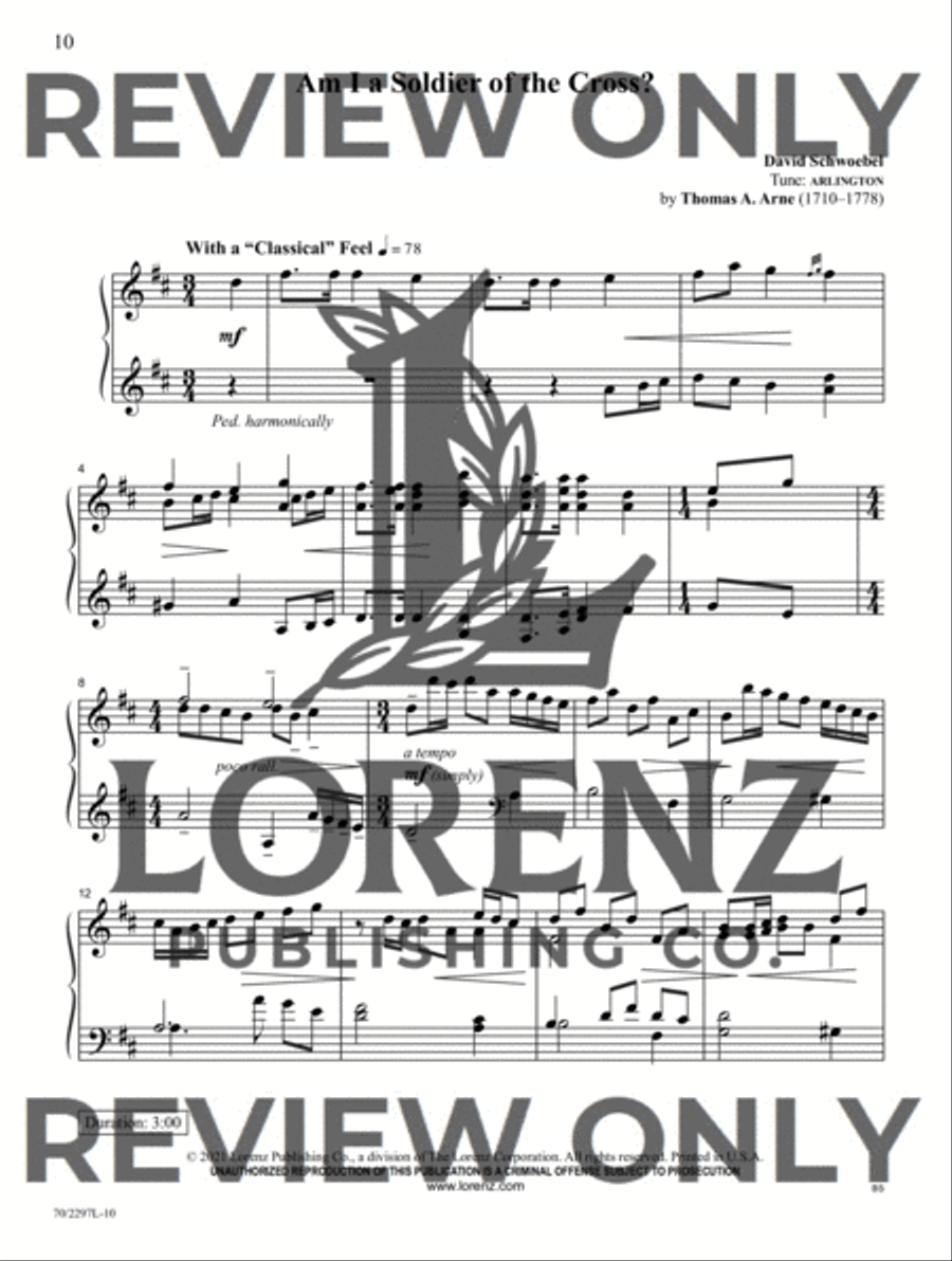 I Surrender All Piano Solo scores gallery preview page 8