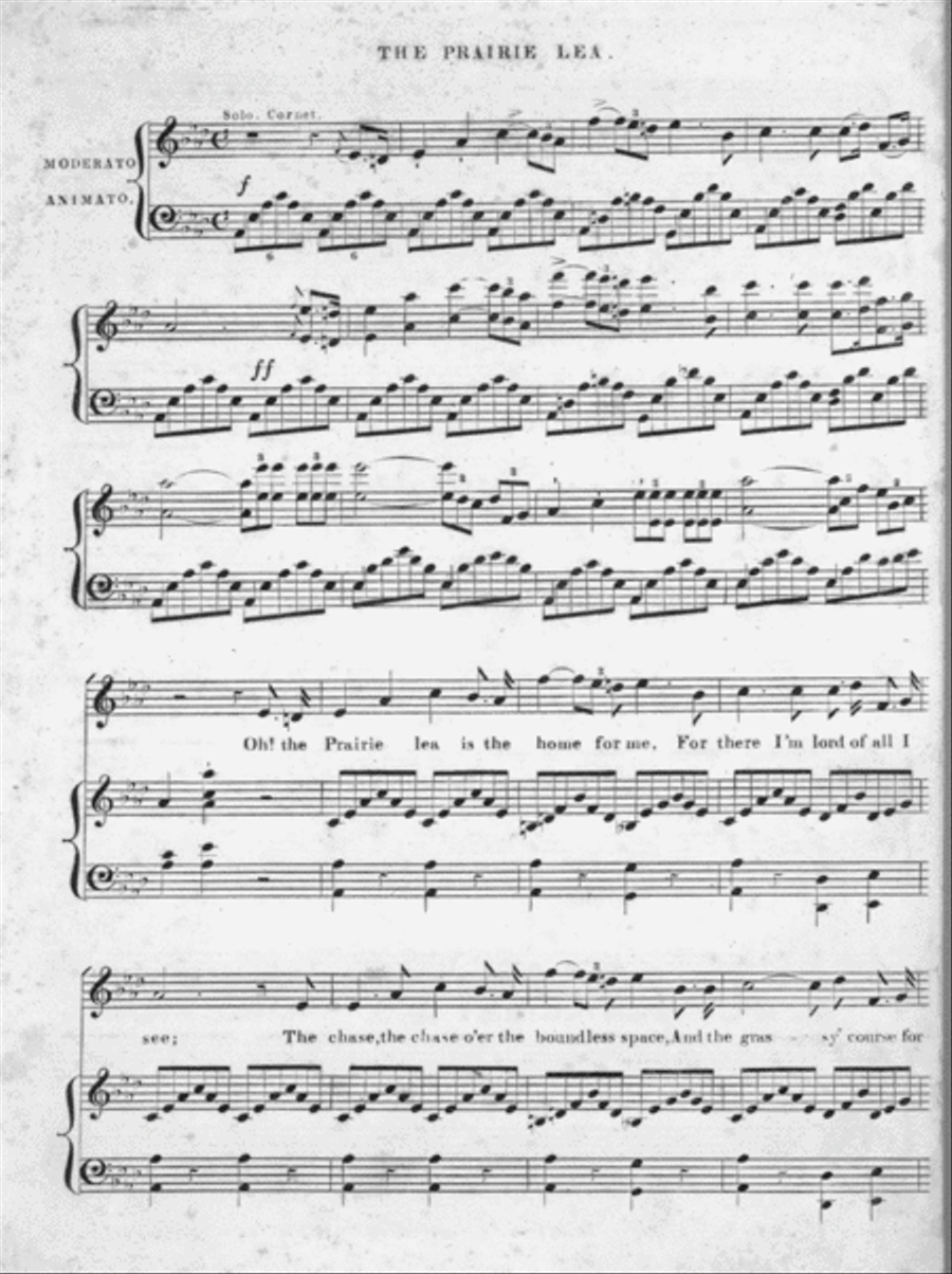The Prairie Lea. A Song Voice scores gallery preview page 2
