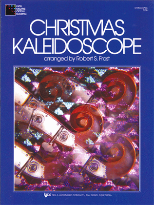 Book cover for Christmas Kaleidoscope - String Bass