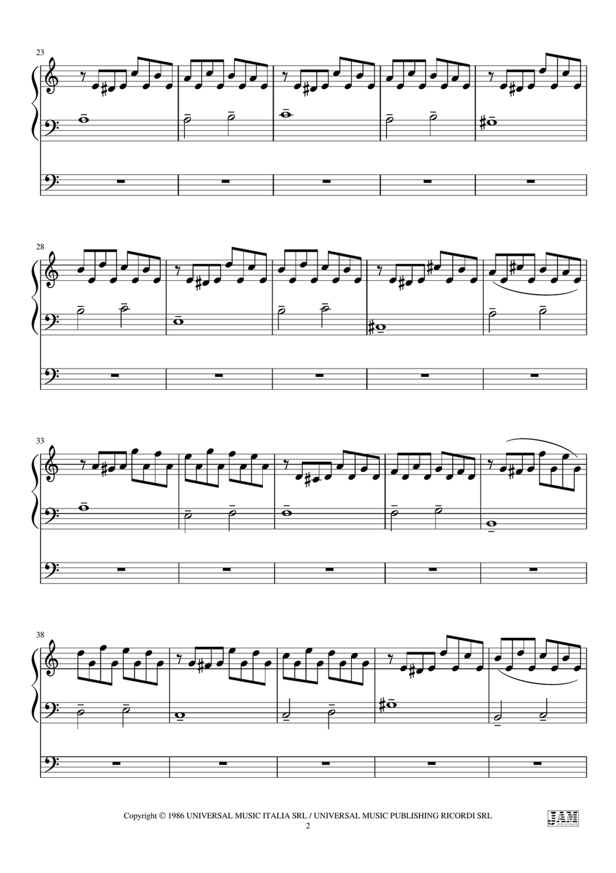 Rondo Veneziano Organ Solo scores gallery preview page 4
