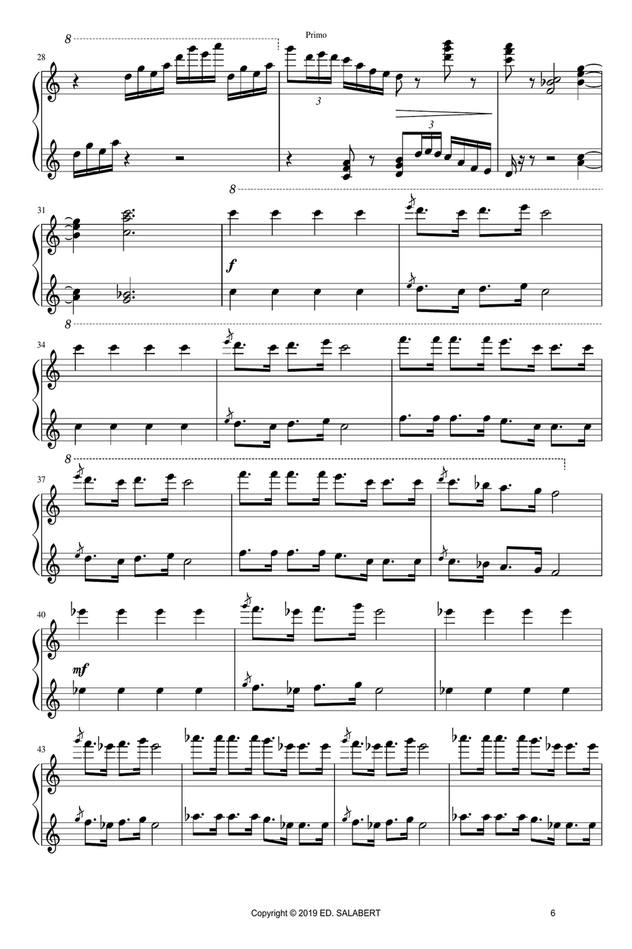 Scaramouche Set of Parts scores gallery preview page 6
