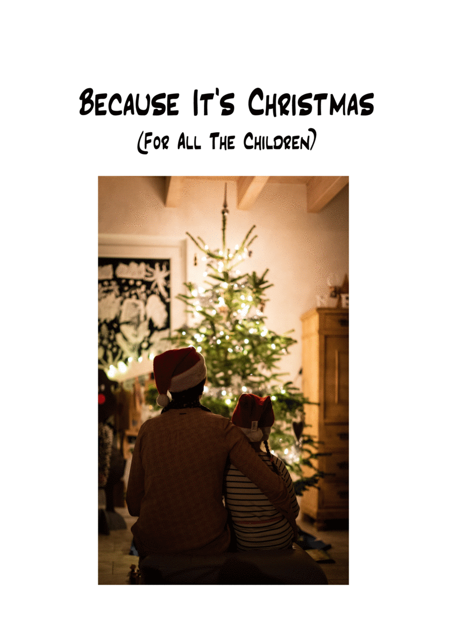 Because It's Christmas (for All The Children) Jazz Ensemble scores gallery preview page 1