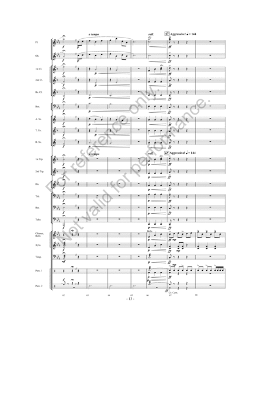 Legend of Pirates Cove Concert Band scores gallery preview page 12