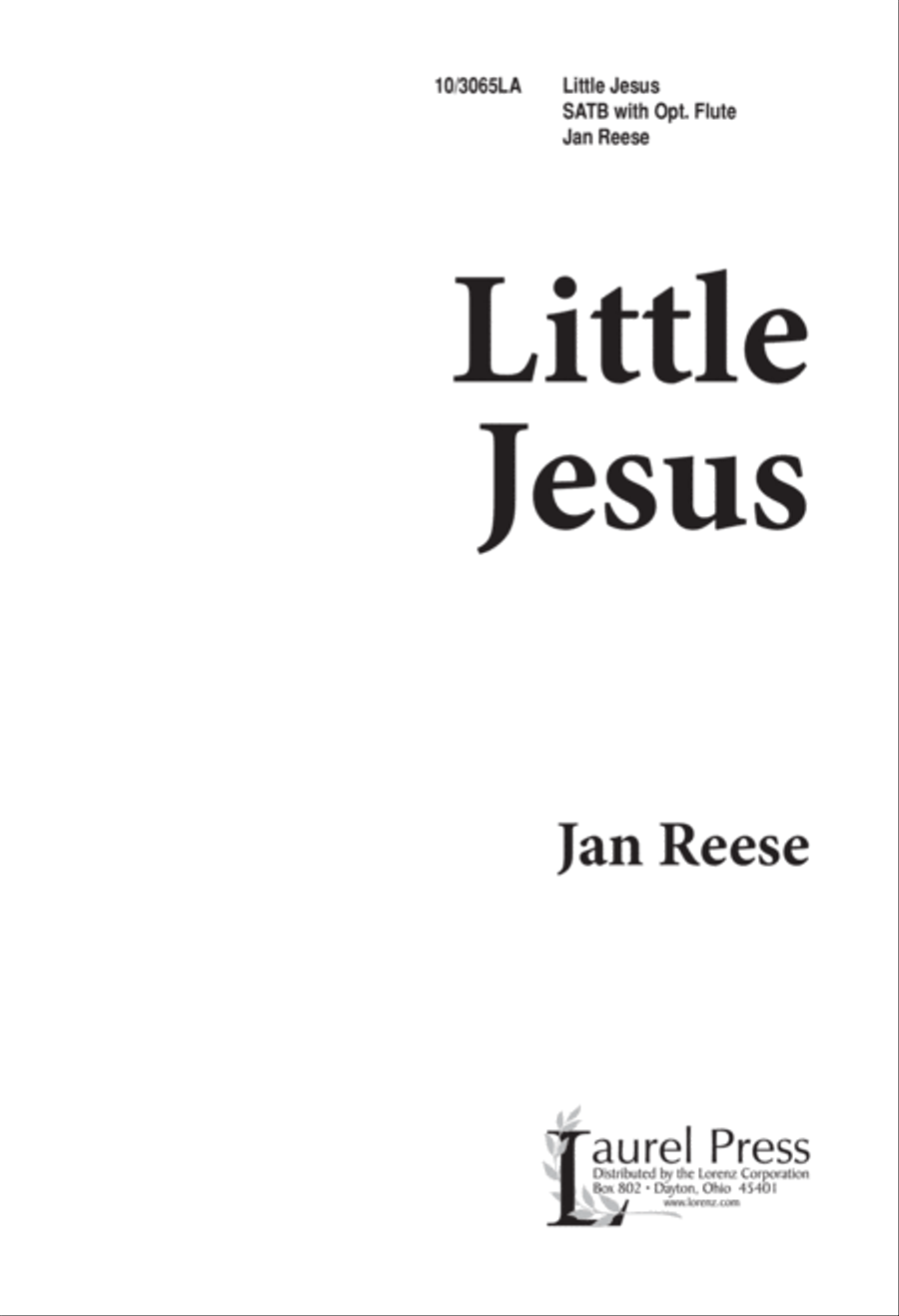 Little Jesus Little Jesus 4-Part scores gallery preview page 1