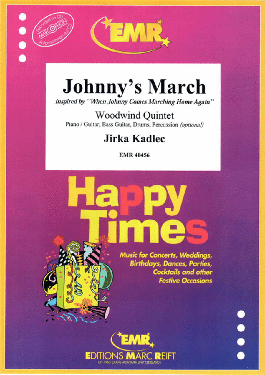 Johnny's March Johnny's March Woodwind Quintet scores gallery preview page 1