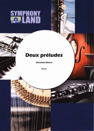Book cover for Deux preludes pour piano