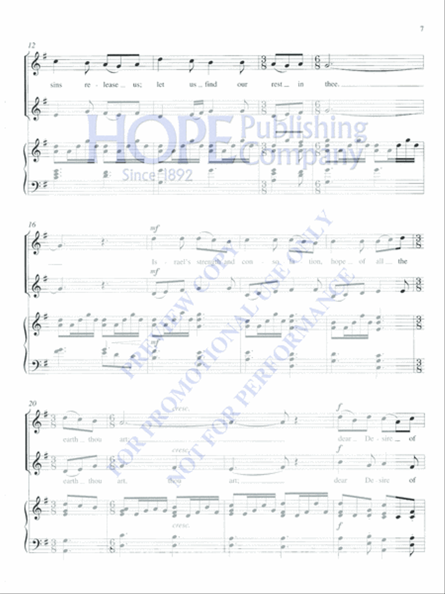Vocal Duets for Christmas (2 Medium Voices) Medium Voice scores gallery preview page 8