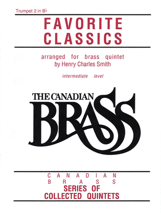 Book cover for The Canadian Brass Book of Favorite Classics