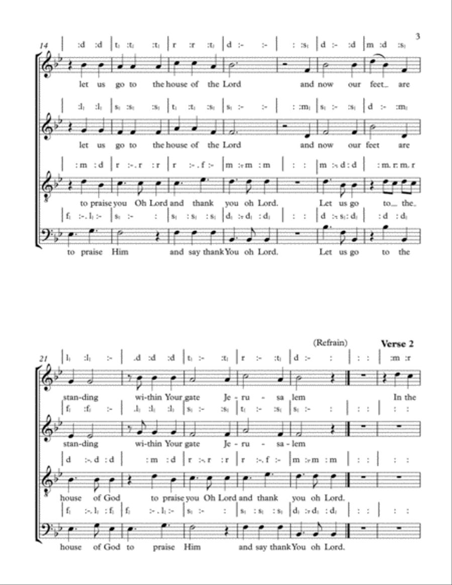 Let us go Let us go 4-Part scores gallery preview page 3