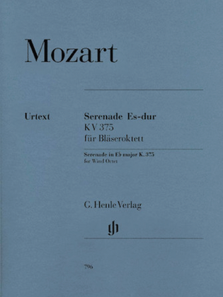 Book cover for Serenade in E-flat Major, K. 375