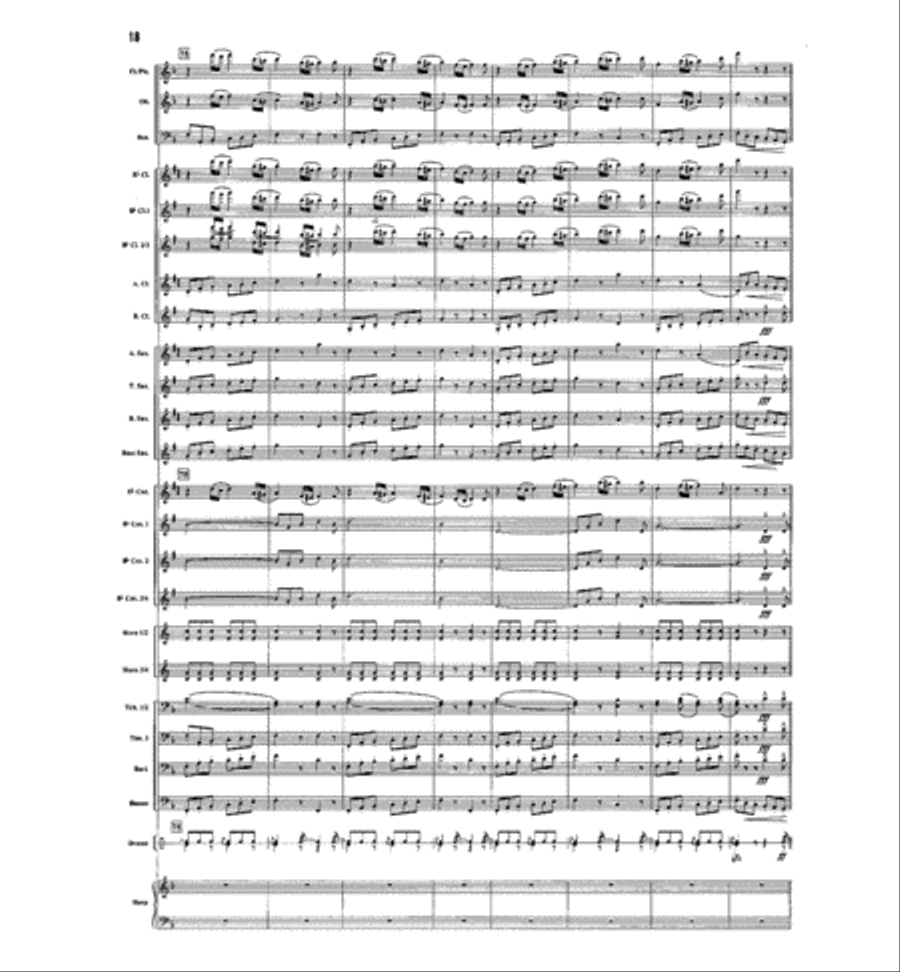 Semper Fidelis Semper Fidelis Concert Band scores gallery preview page 11