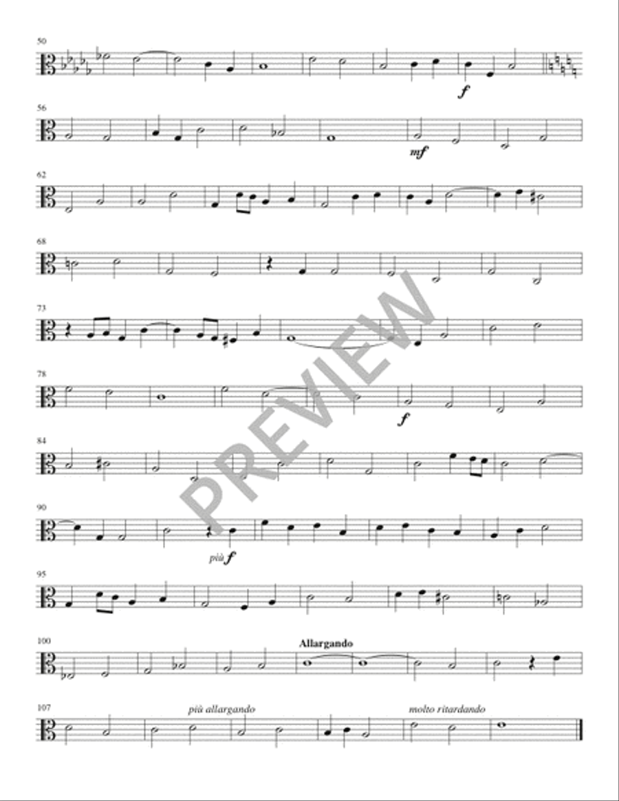 He Shall Give His Angels Charge over You - Instrument edition Oboe scores gallery preview page 9