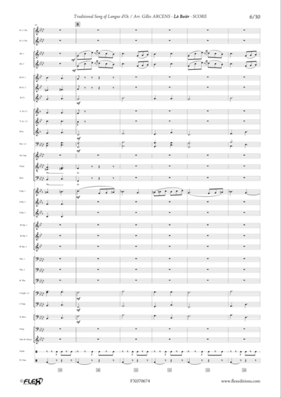 1244 - 1- Lo Boier 1244 - 1- Lo Boier Men's Choir scores gallery preview page 6