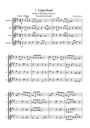 A Handful of Pieces - Saxophone Quartet