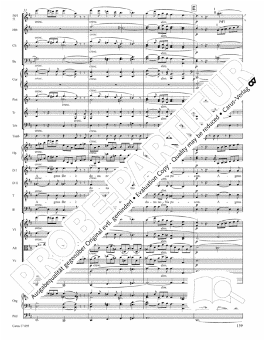 Messe solennelle de sainte Cecile STB scores gallery preview page 152