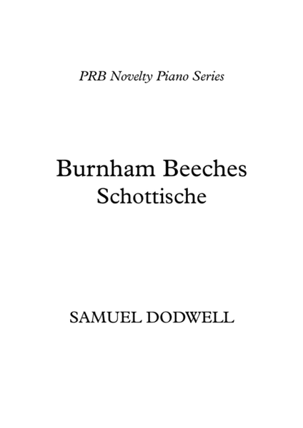 PRB Novelty Piano Series - Burnham Beeches - Schottische (Dodwell) image number null