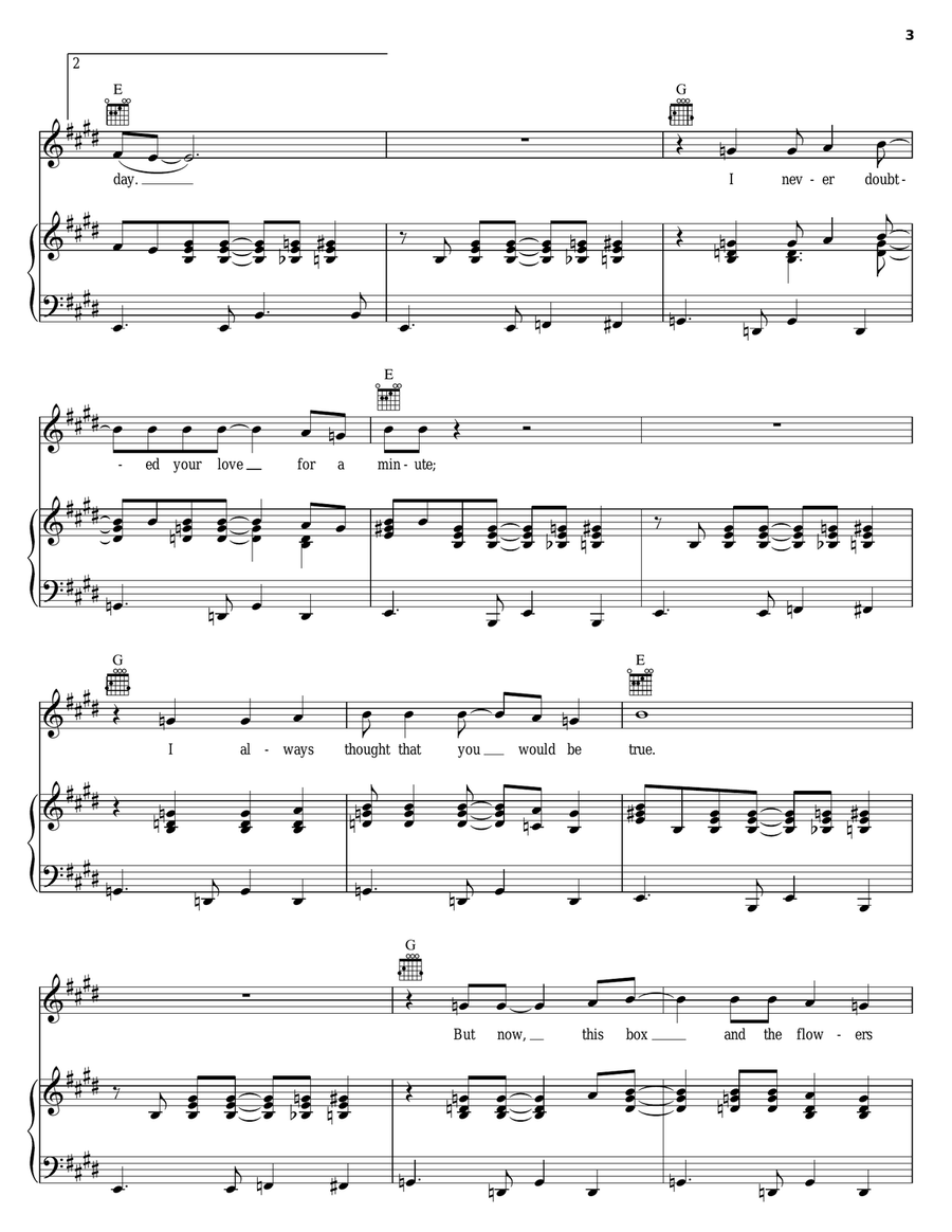 Eighteen Yellow Roses Acoustic Guitar scores gallery preview page 3