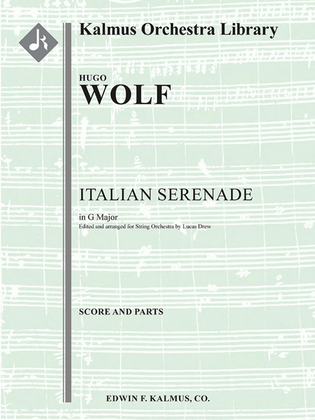Book cover for Italian (Italianische) Serenade