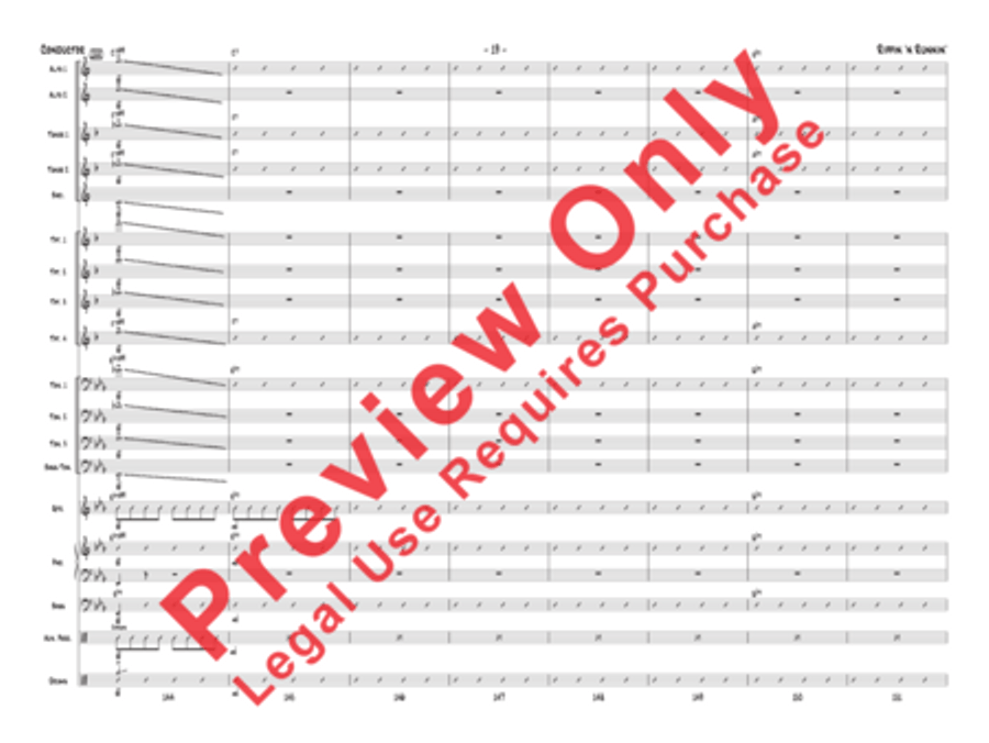 Rippin' 'n Runnin' Jazz Ensemble scores gallery preview page 20