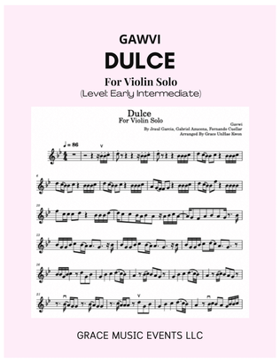 Book cover for Dulce