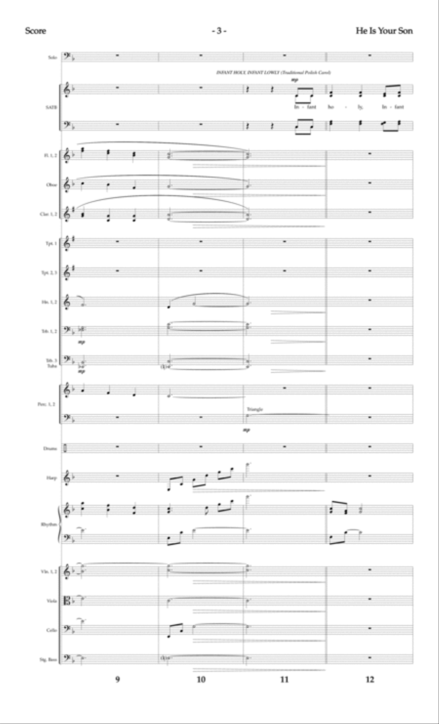 Behold, a Savior! - CD with Printable Parts Choir scores gallery preview page 14
