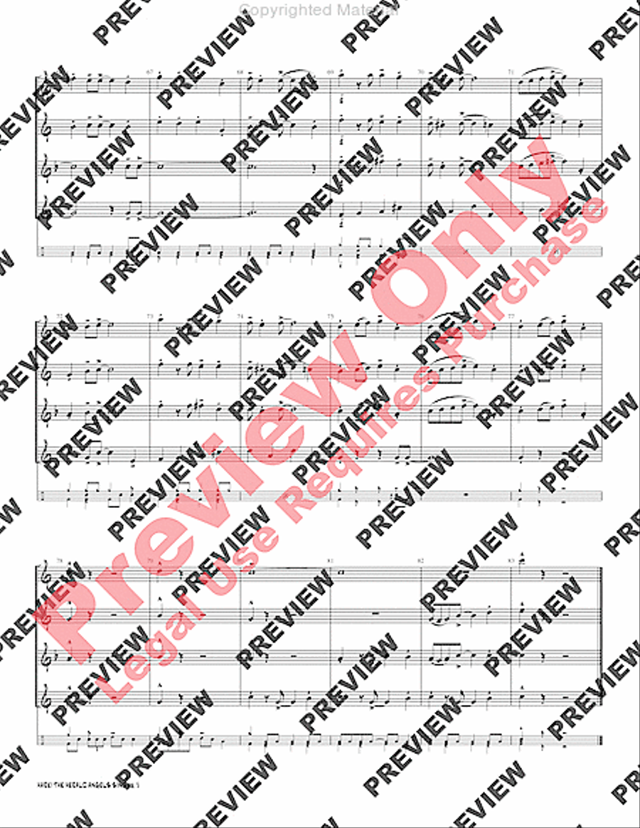 Swingin' Saxes Christmas, Set 2 Small Ensemble scores gallery preview page 14