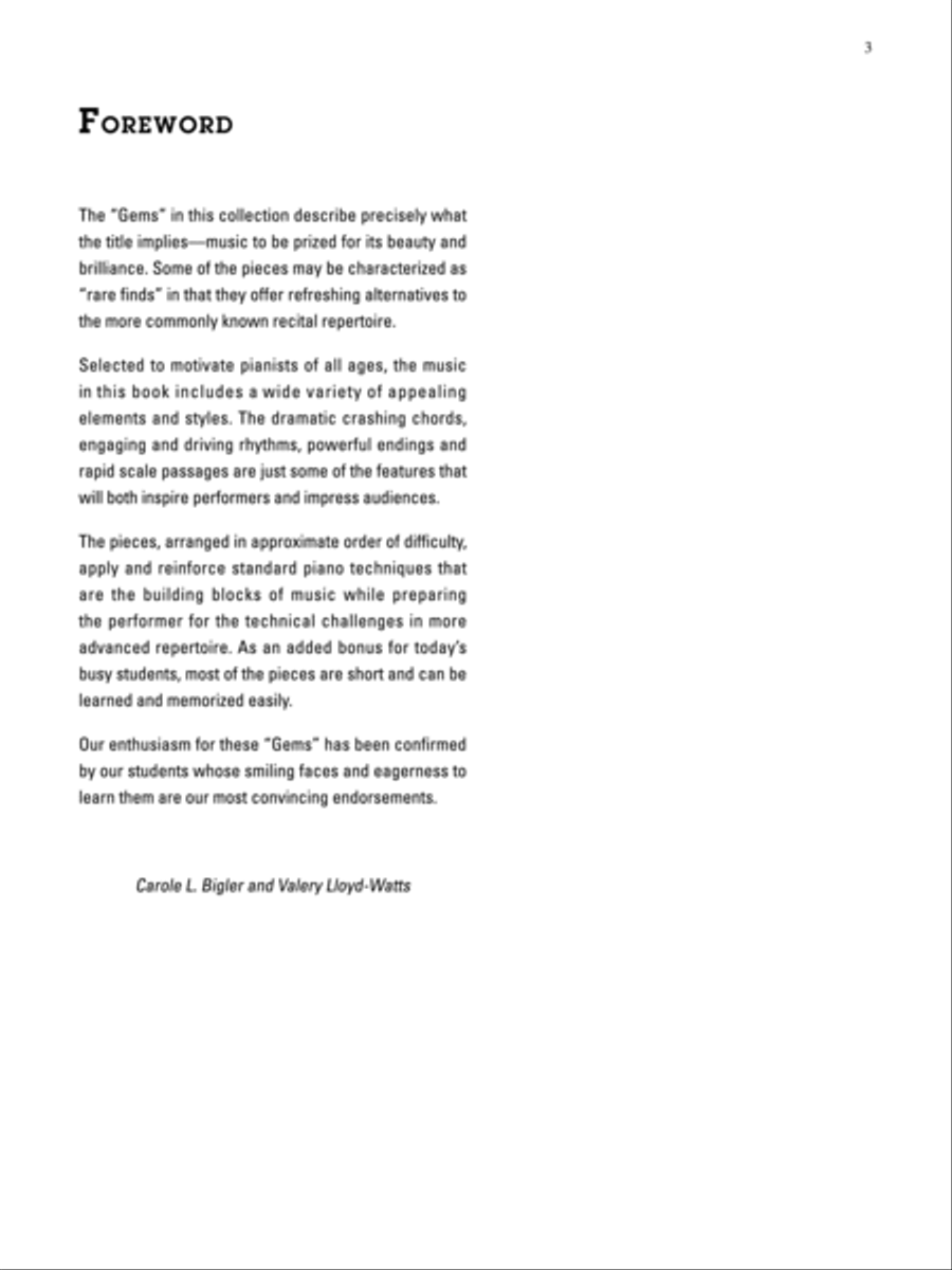Recital Gems, Book 1 Piano Solo scores gallery preview page 3