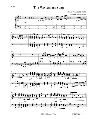 The Wellerman Song for Solo Piano