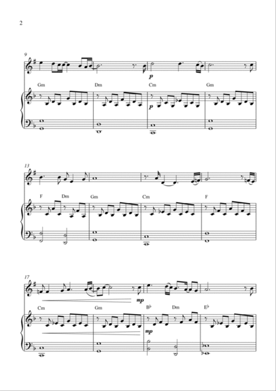 Interlude Trumpet Solo scores gallery preview page 2