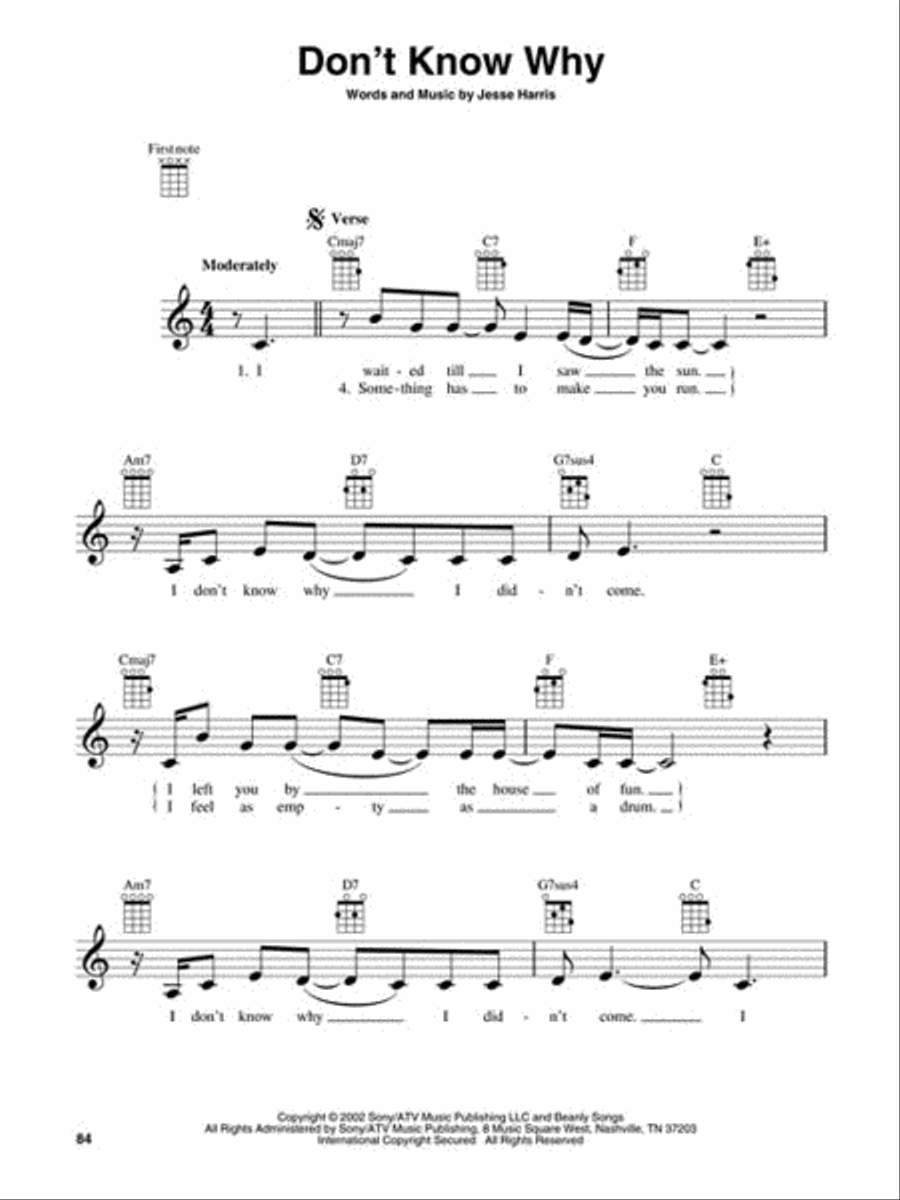 The 2000s Ukulele scores gallery preview page 3