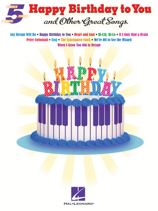 Book cover for "Happy Birthday to You" and Other Great Songs