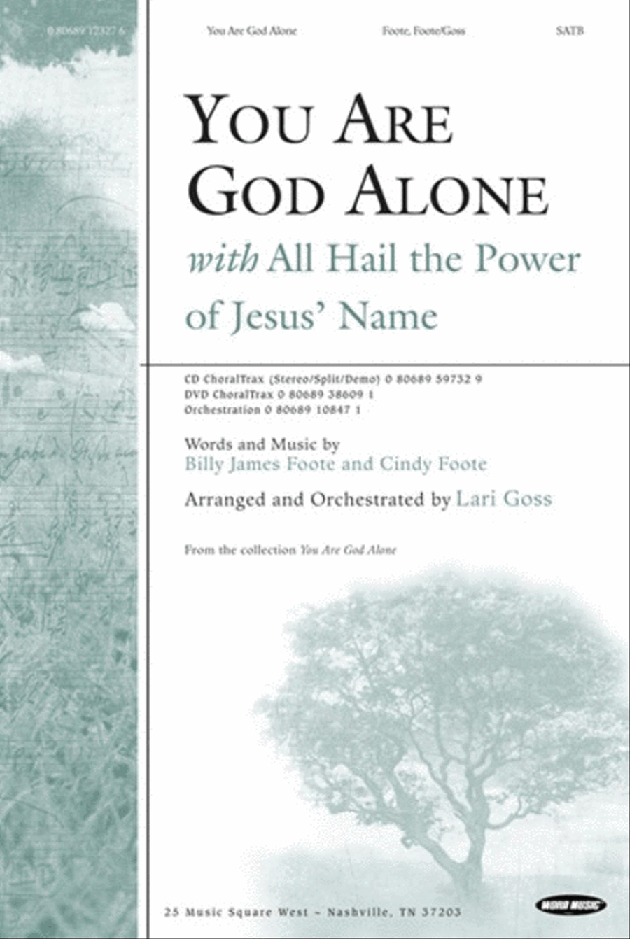 You Are God Alone - CD ChoralTrax Choir scores gallery preview page 1
