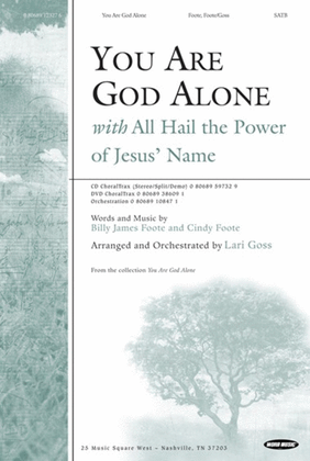 You Are God Alone - CD ChoralTrax