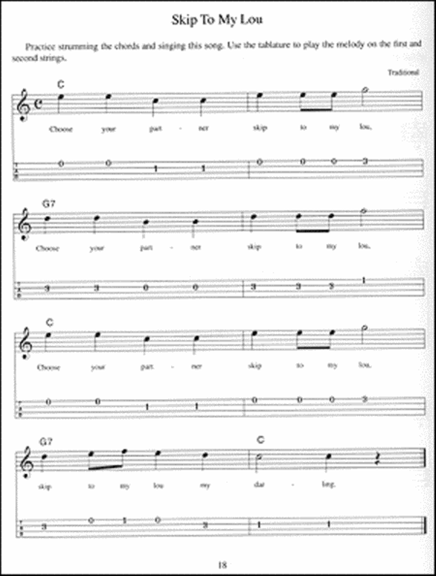 Easy Baritone Ukulele Baritone Horn TC scores gallery preview page 3
