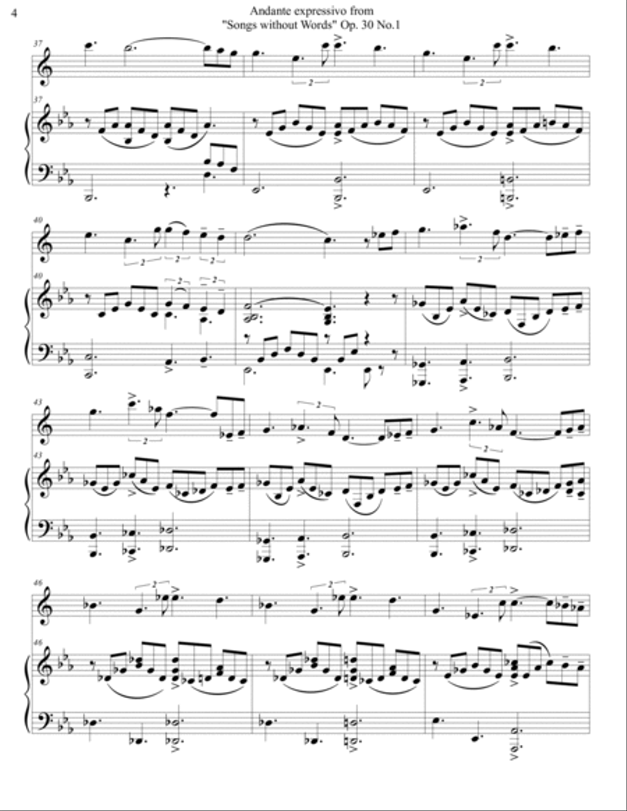 Andante expressivo from 