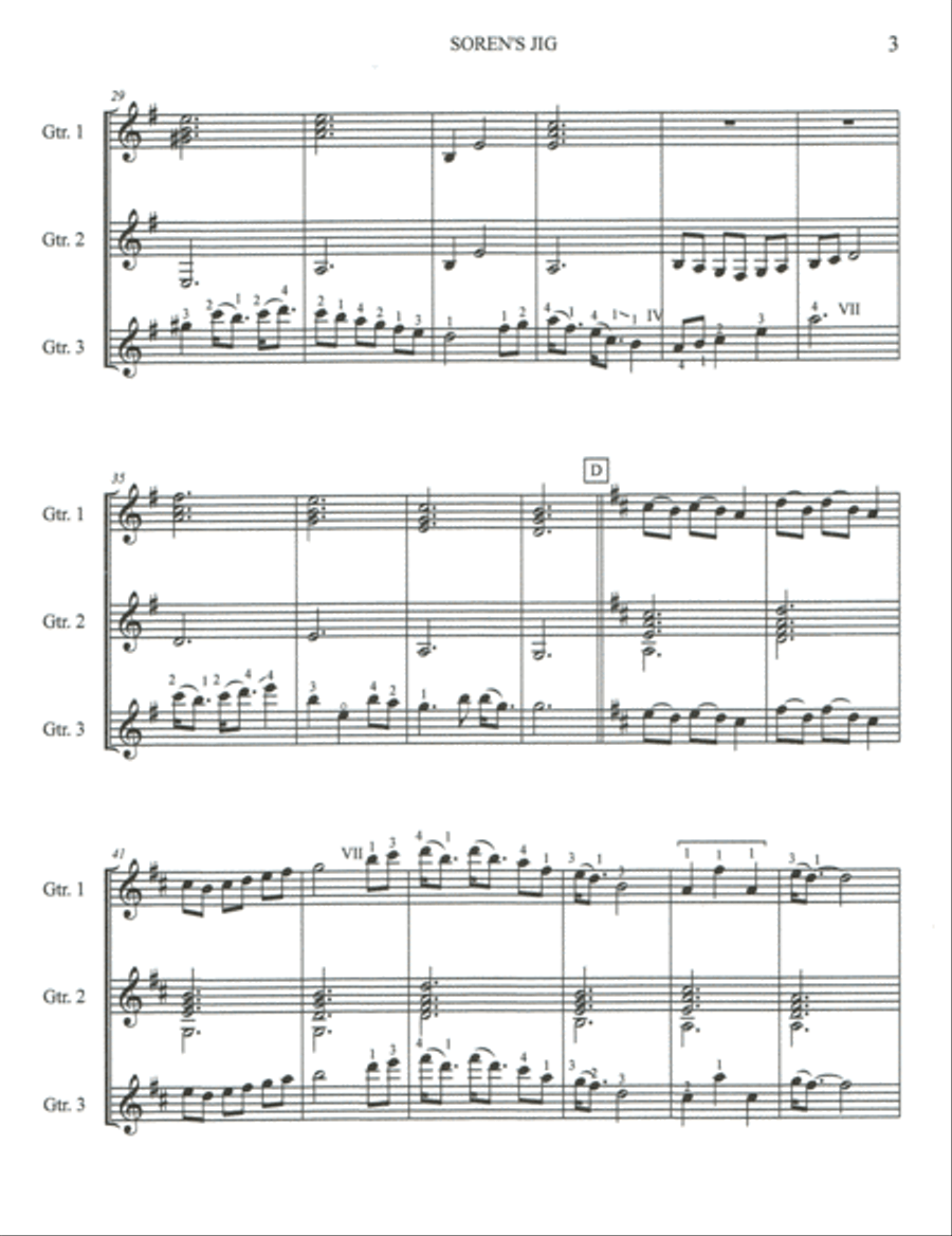 Soren's Jig Small Ensemble scores gallery preview page 4