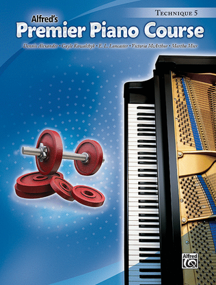 Book cover for Premier Piano Course Technique, Book 5