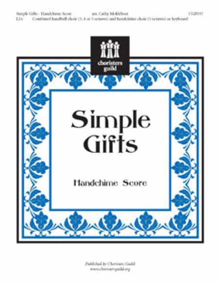 Simple Gifts - Handchime Part