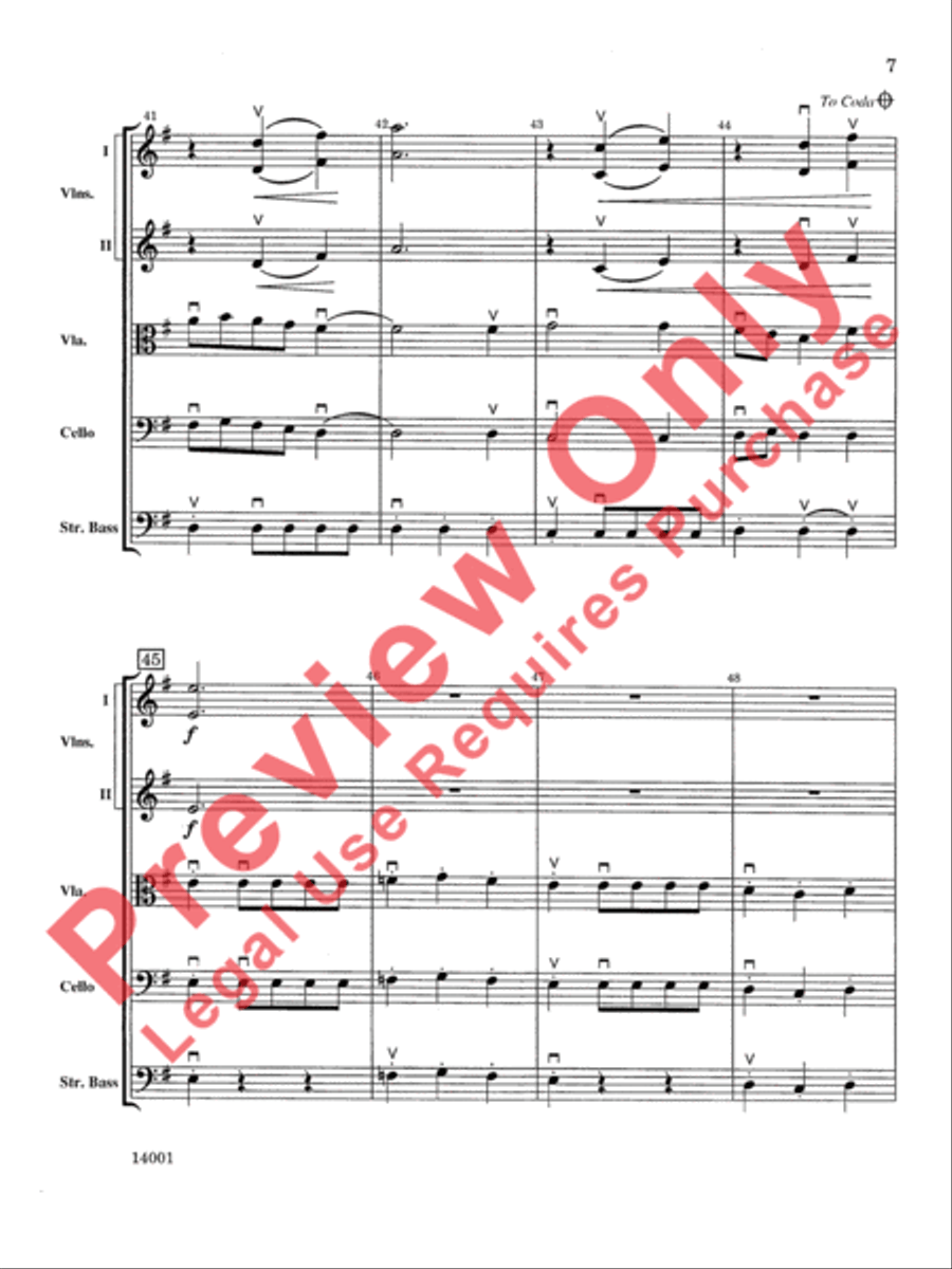 El Toro String Orchestra scores gallery preview page 8