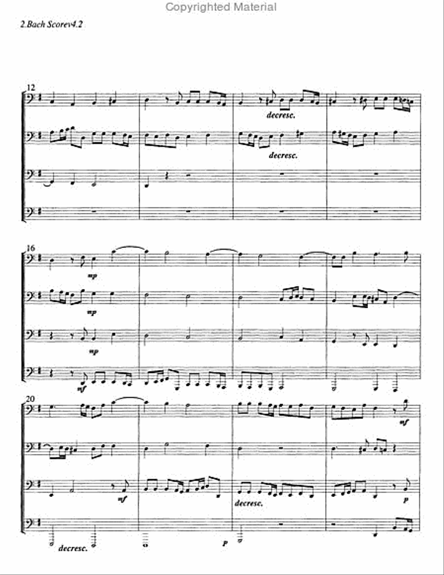 Fuga, from Organ Works IX EETT scores gallery preview page 3