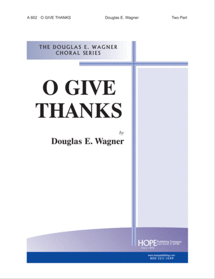 O Give Thanks 2-Part scores gallery preview page 1