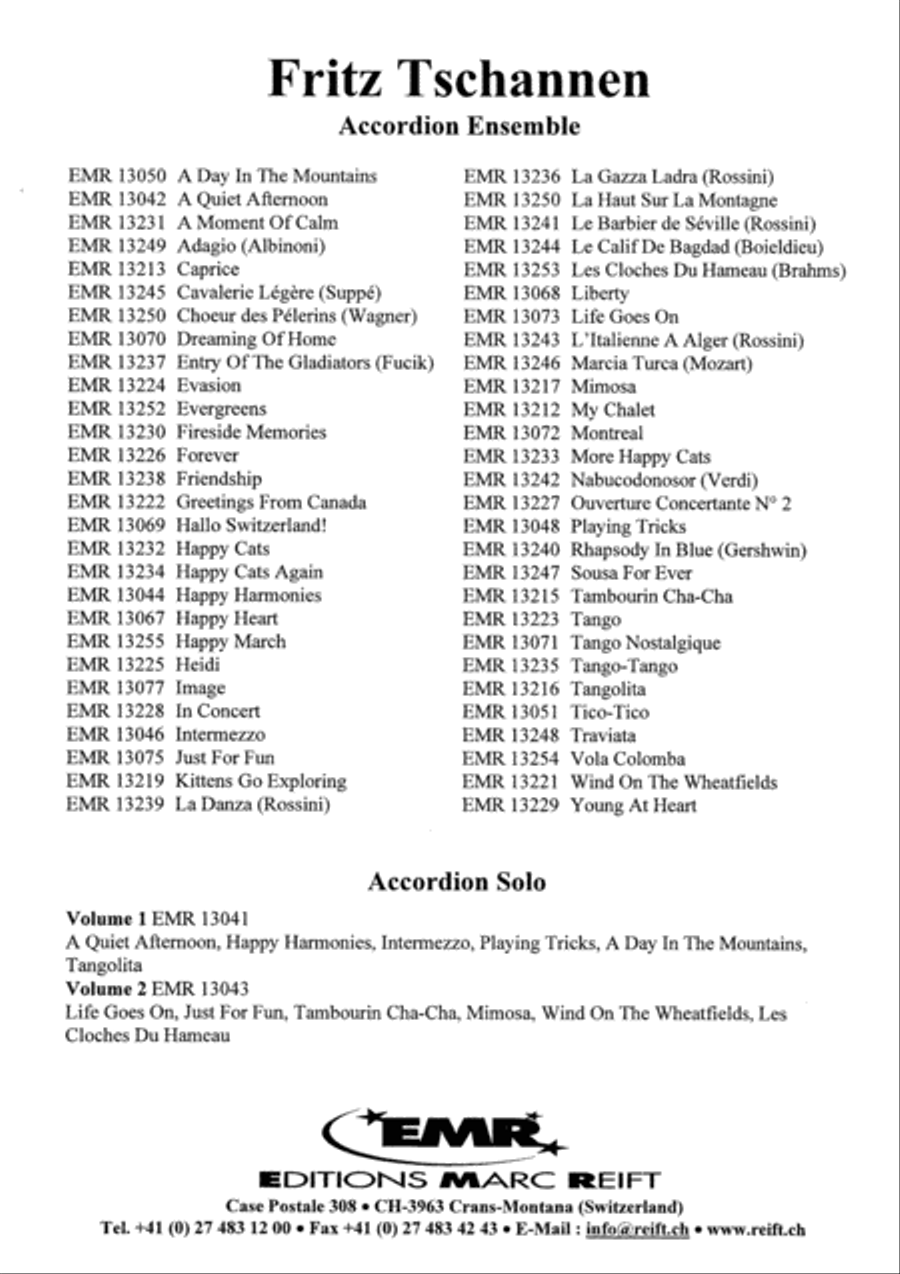Les Cloches du Hameau Les Cloches du Hameau Accordion scores gallery preview page 7