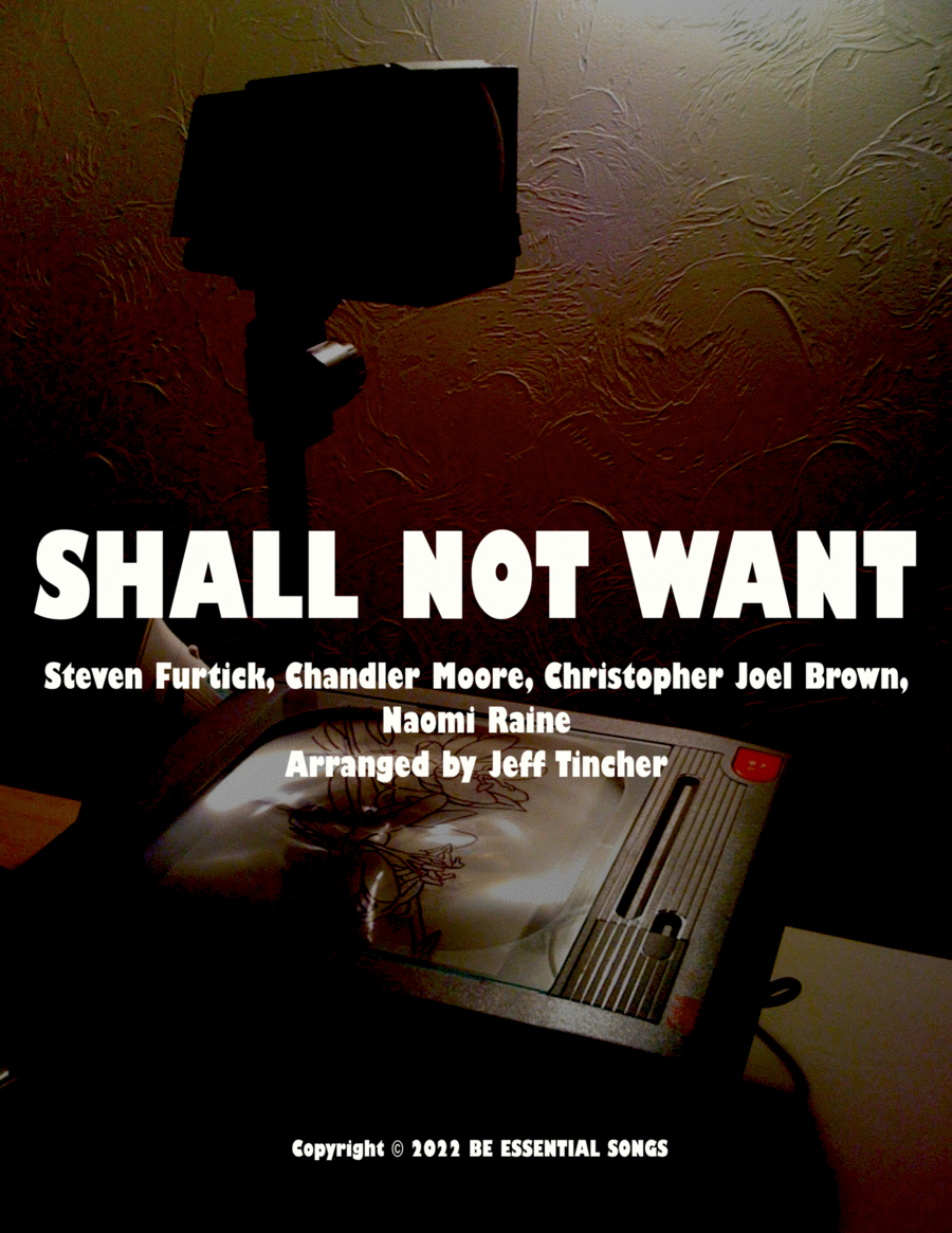 Shall Not Want Piano, Vocal, Guitar scores gallery preview page 1