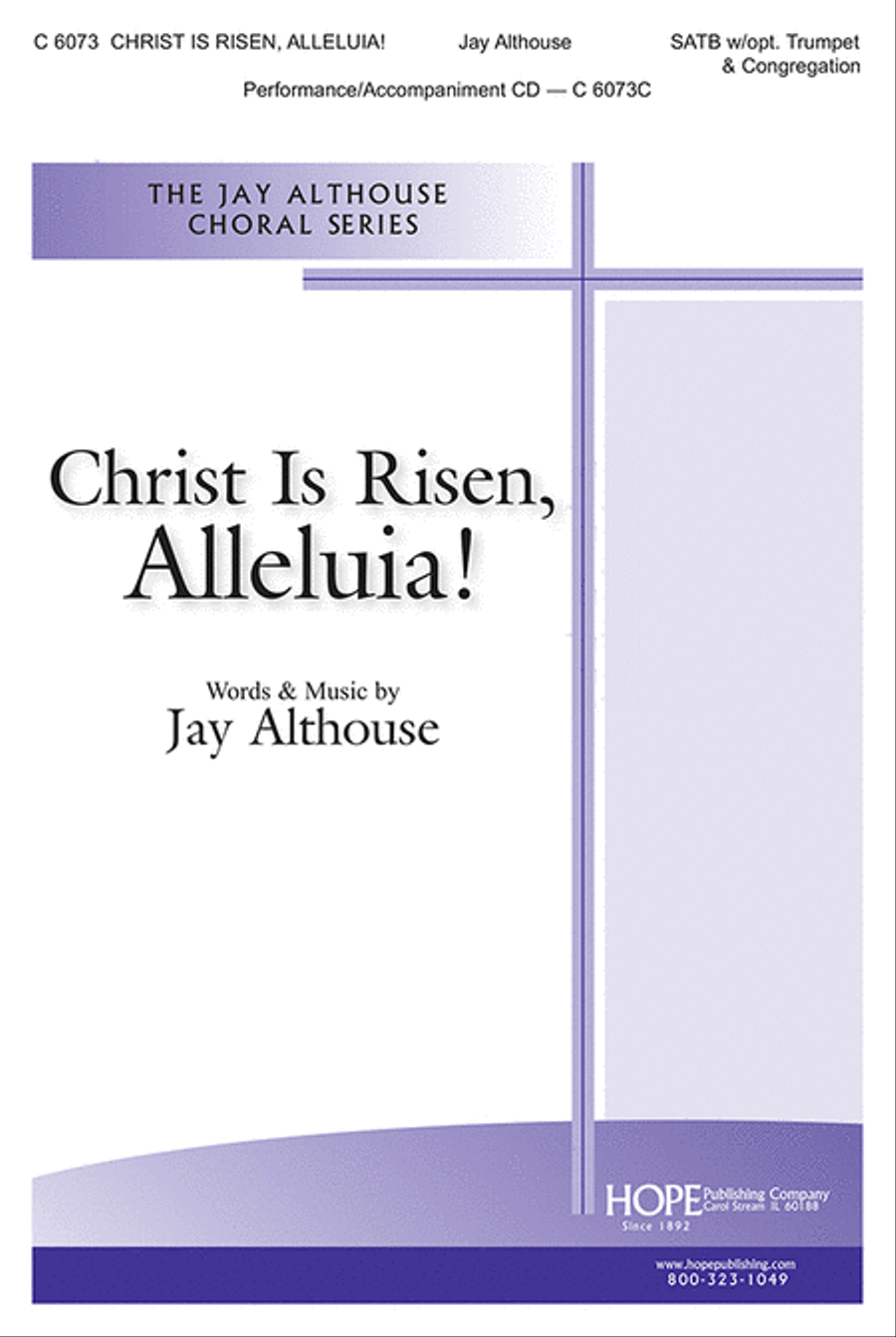 Christ Is Risen, Alleluia!-SATB 4-Part scores gallery preview page 1