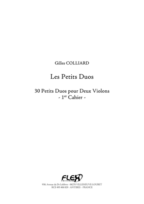 Book cover for 30 Small Duets - Volume 1
