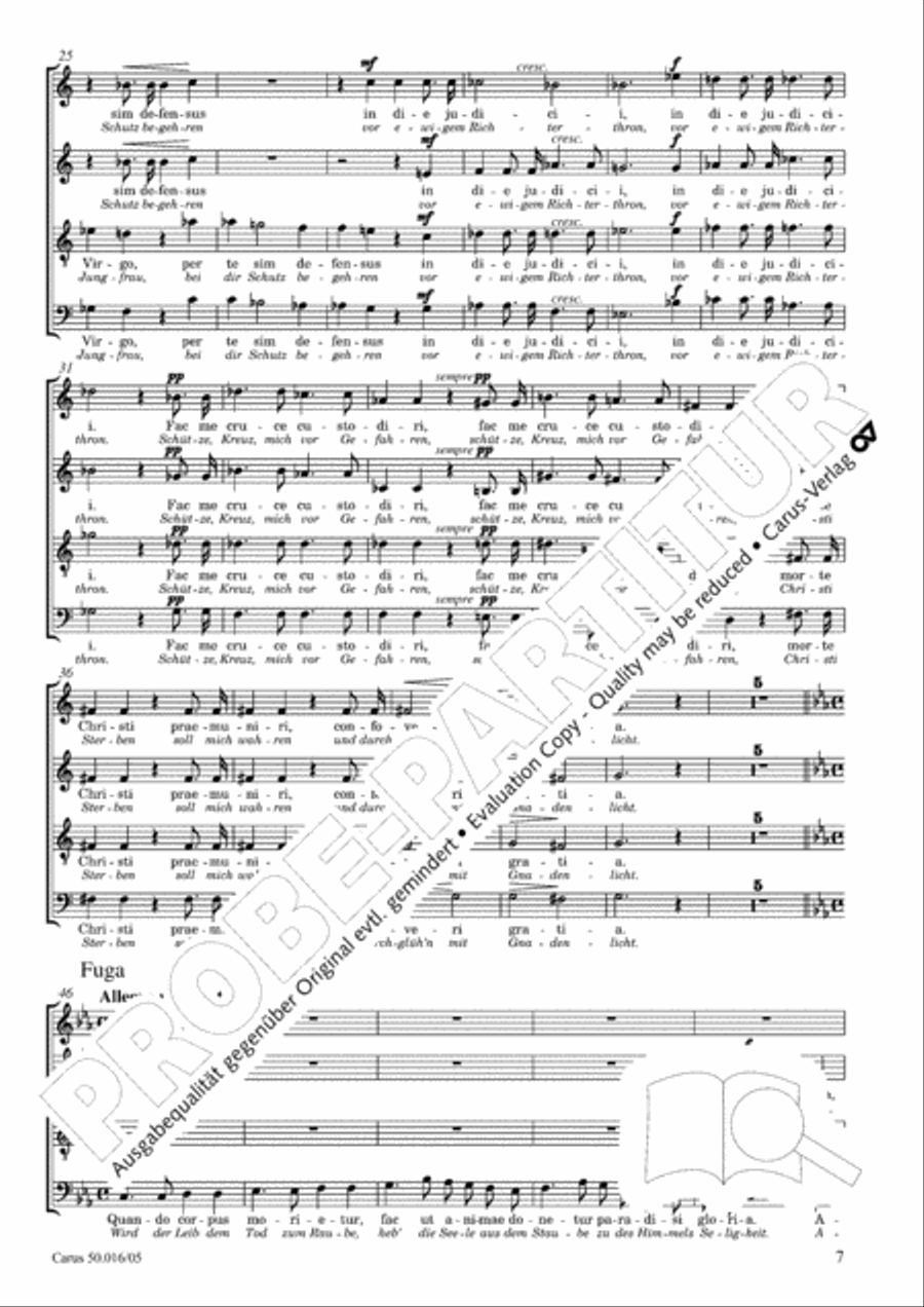 Stabat Mater in C minor STB scores gallery preview page 8