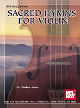 Book cover for Sacred Hymns for Violin
