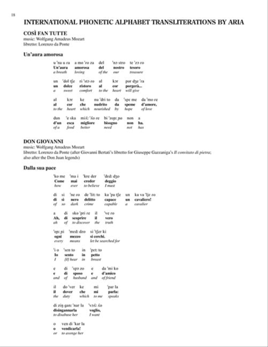 Selected Opera Arias Voice Solo scores gallery preview page 5