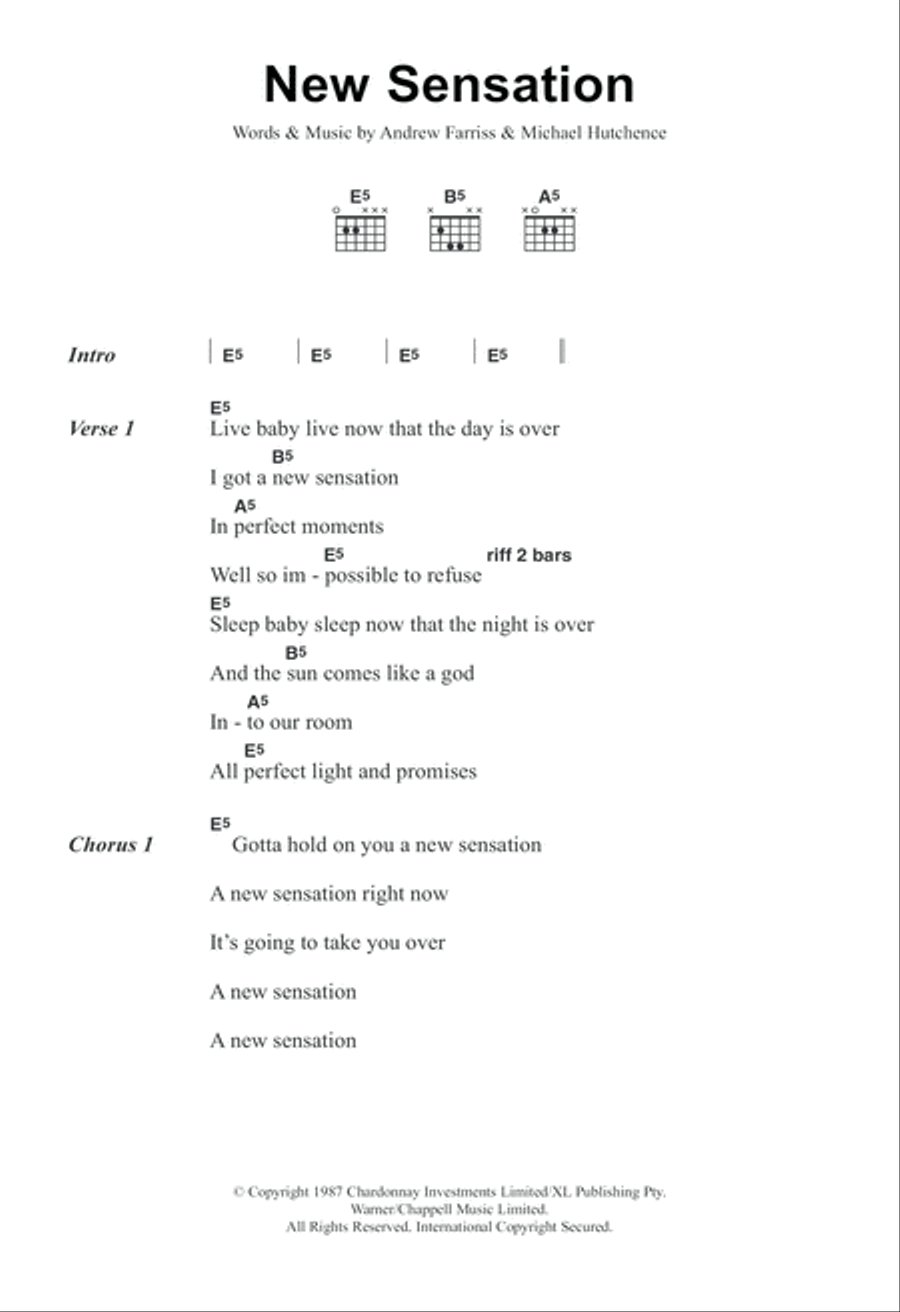 New Sensation Acoustic Guitar scores gallery preview page 1